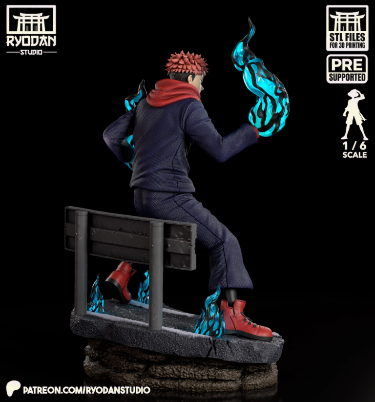 Yuji Itadori STL 4 - Jujutsu Kaisen