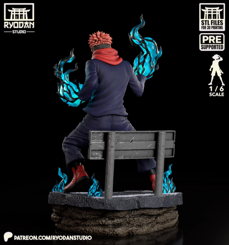 Yuji Itadori STL 4 - Jujutsu Kaisen