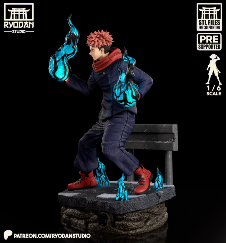 Yuji Itadori STL 4 - Jujutsu Kaisen
