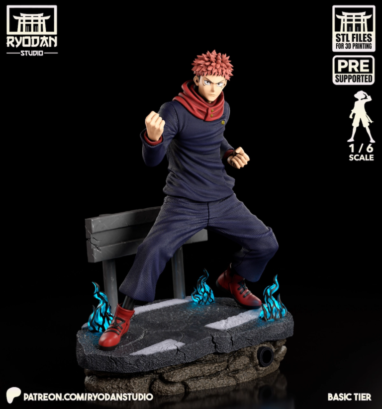 Yuji Itadori STL 4 - Jujutsu Kaisen