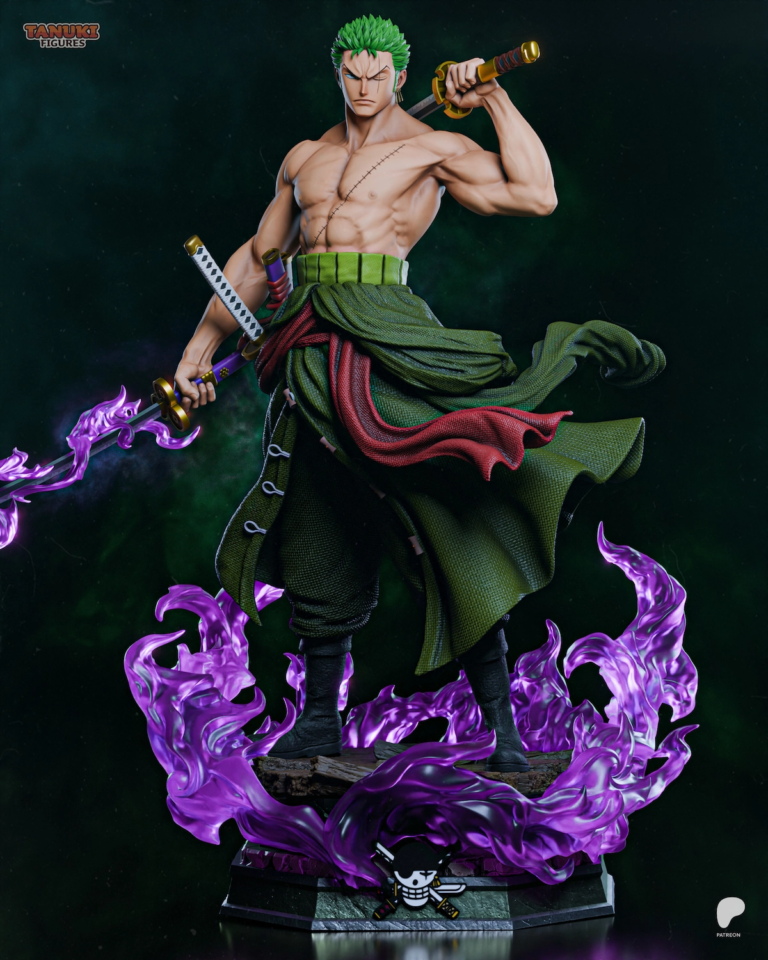 Roronoa Zoro STL 4 - One Piece