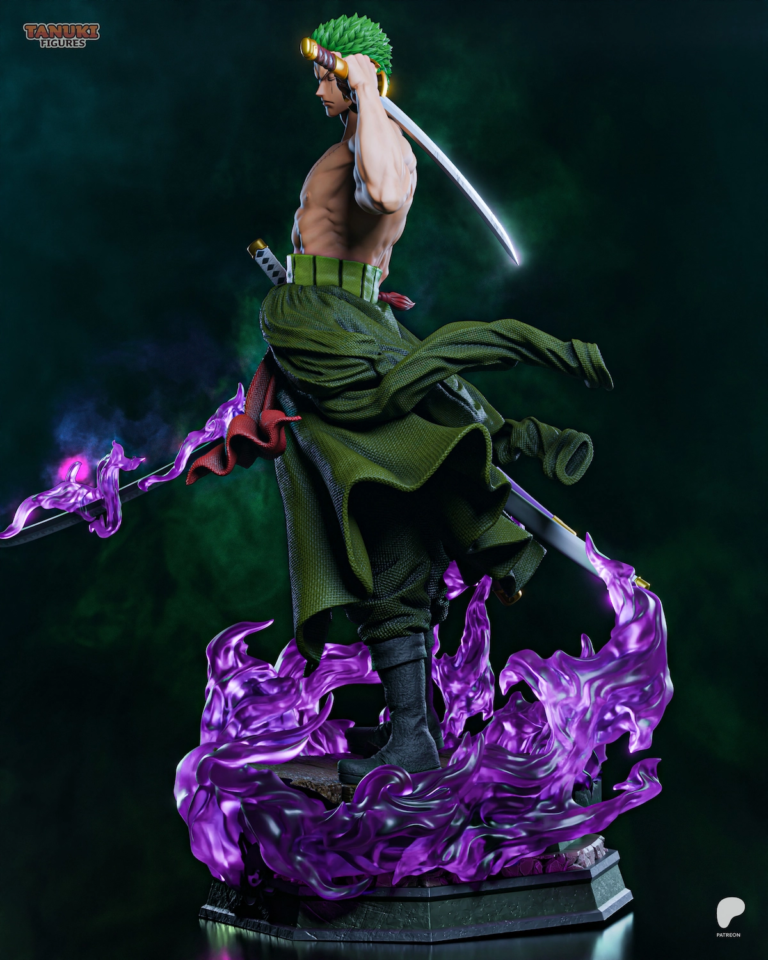 Roronoa Zoro STL 4 - One Piece