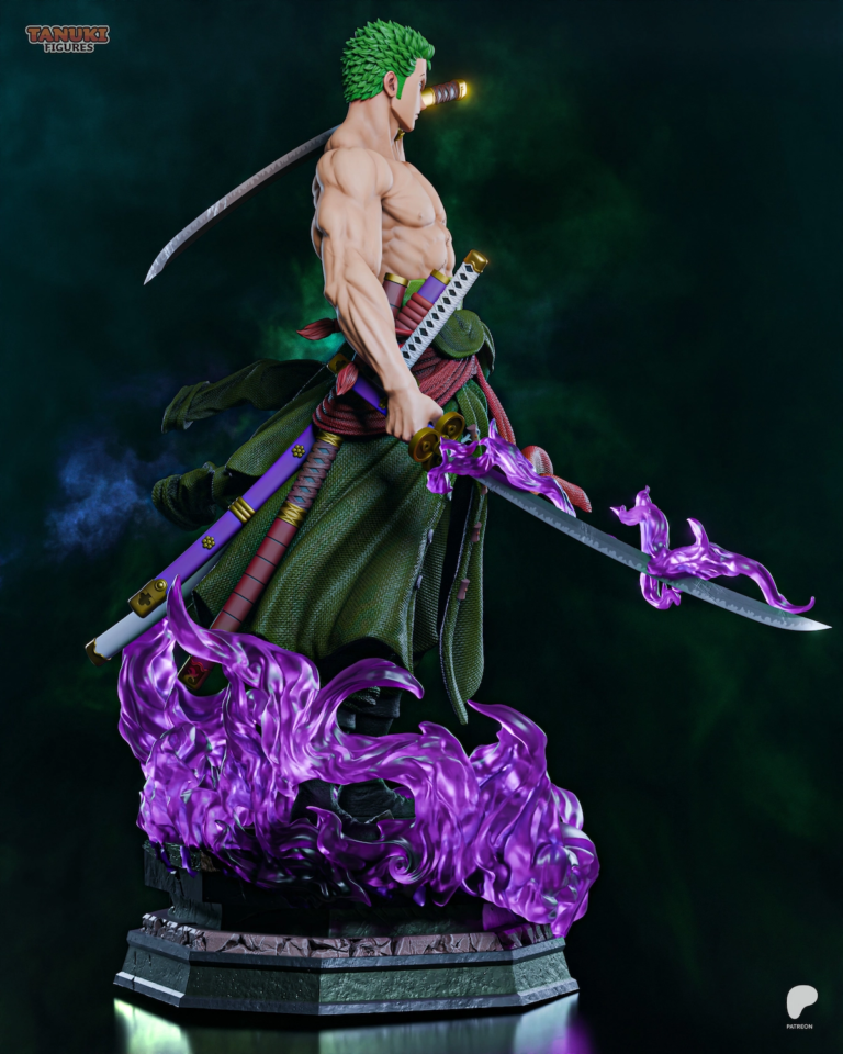 Roronoa Zoro STL 4 - One Piece