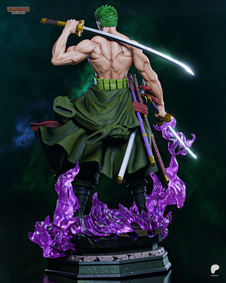Roronoa Zoro STL 4 - One Piece