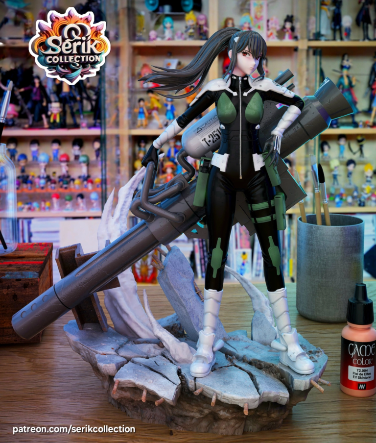 Mina Ashiro STL 2 - Kaiju No 8