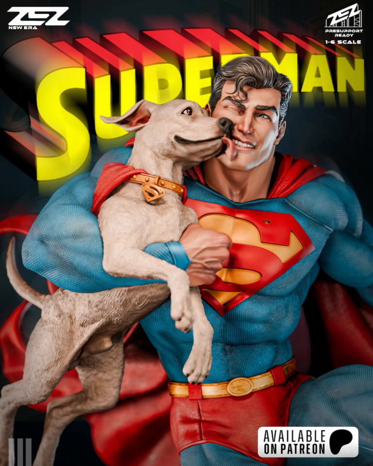 Superman STL & Krypto Cover