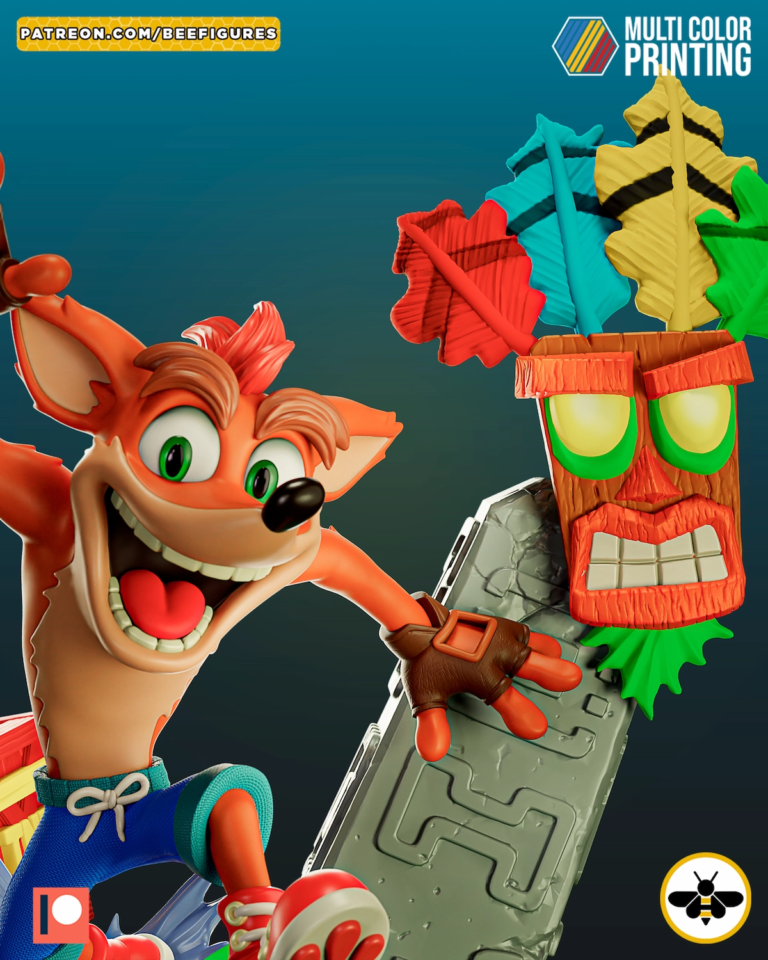 Crash Bandicoot STL Cover