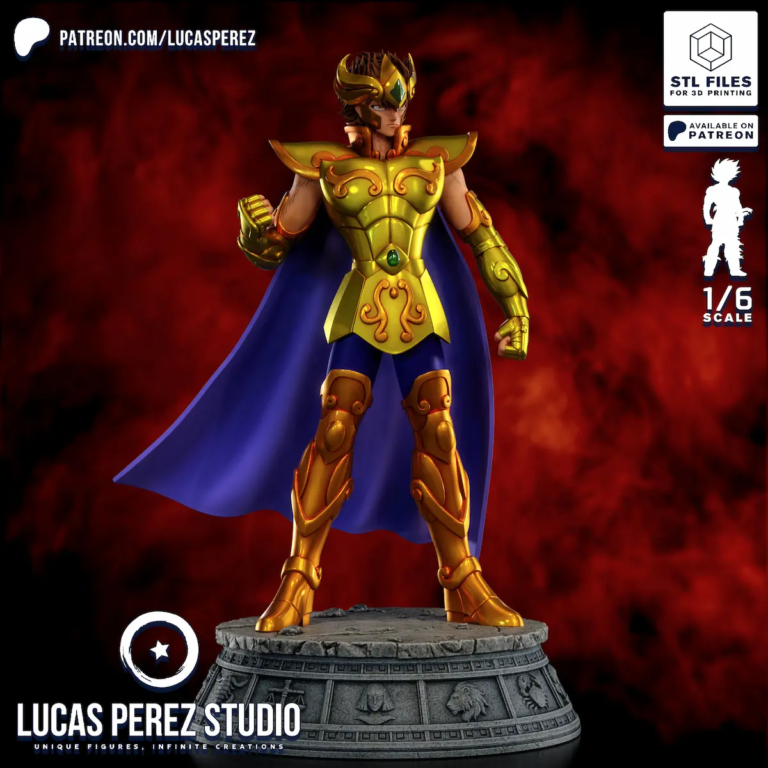 Leo Aiolia STL - Saint Seiya