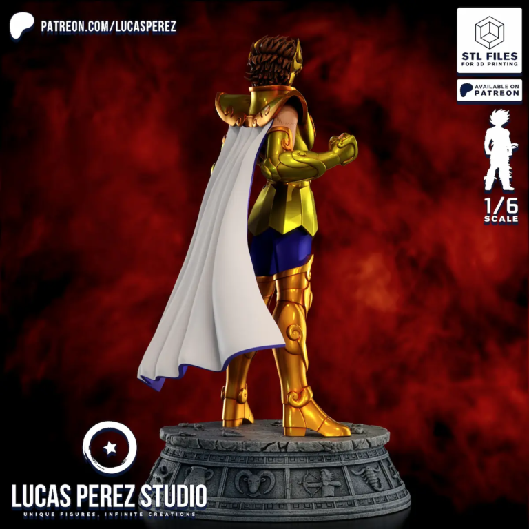 Leo Aiolia STL - Saint Seiya