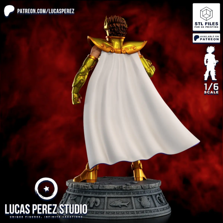 Leo Aiolia STL - Saint Seiya