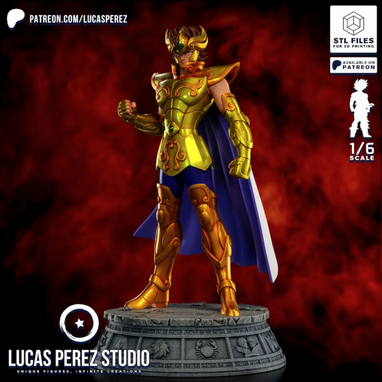 Leo Aiolia STL - Saint Seiya