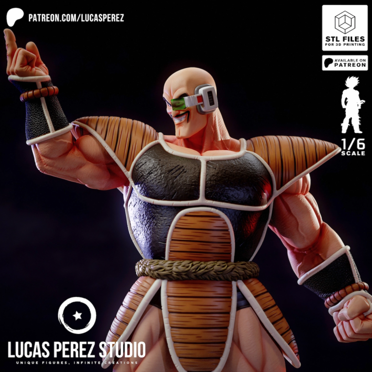 Nappa STL - Dragon Ball