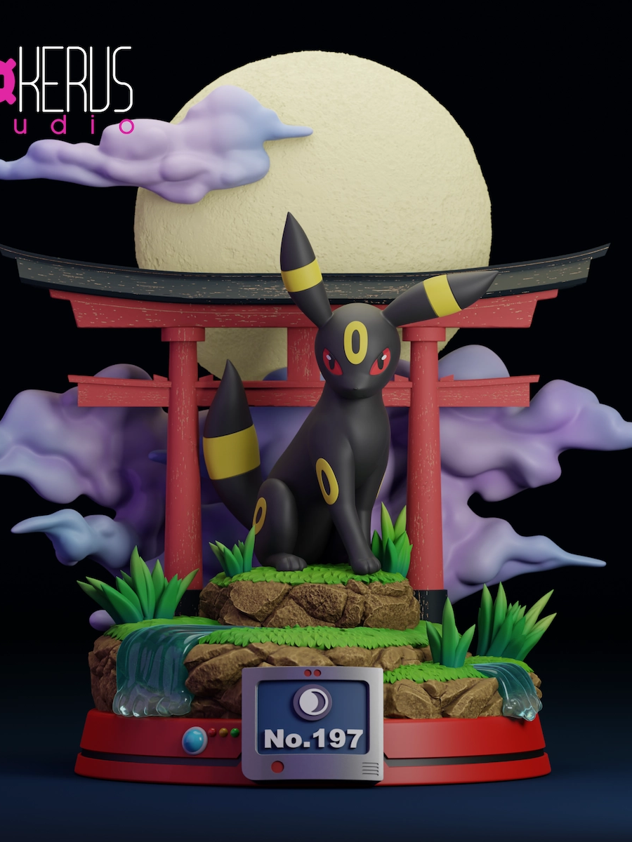 Umbreon Diorama Cover