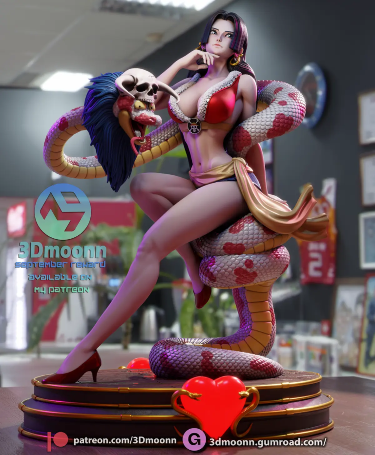 Boa Hancock STL + NSFW - One Piece