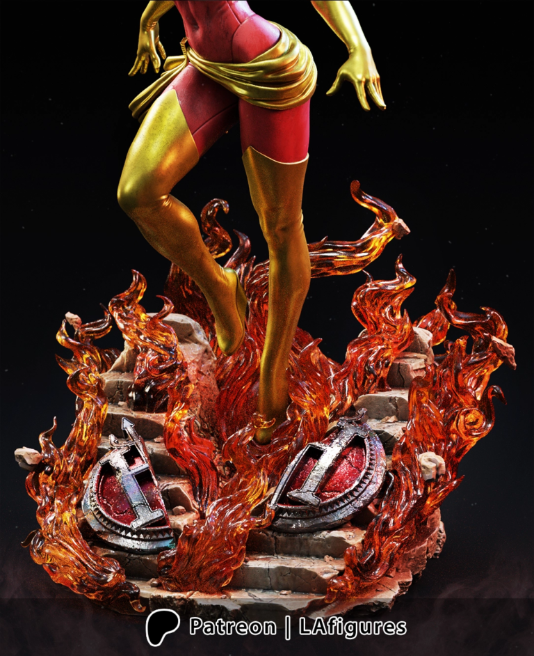 Phoenix STL + Bust - Marvel