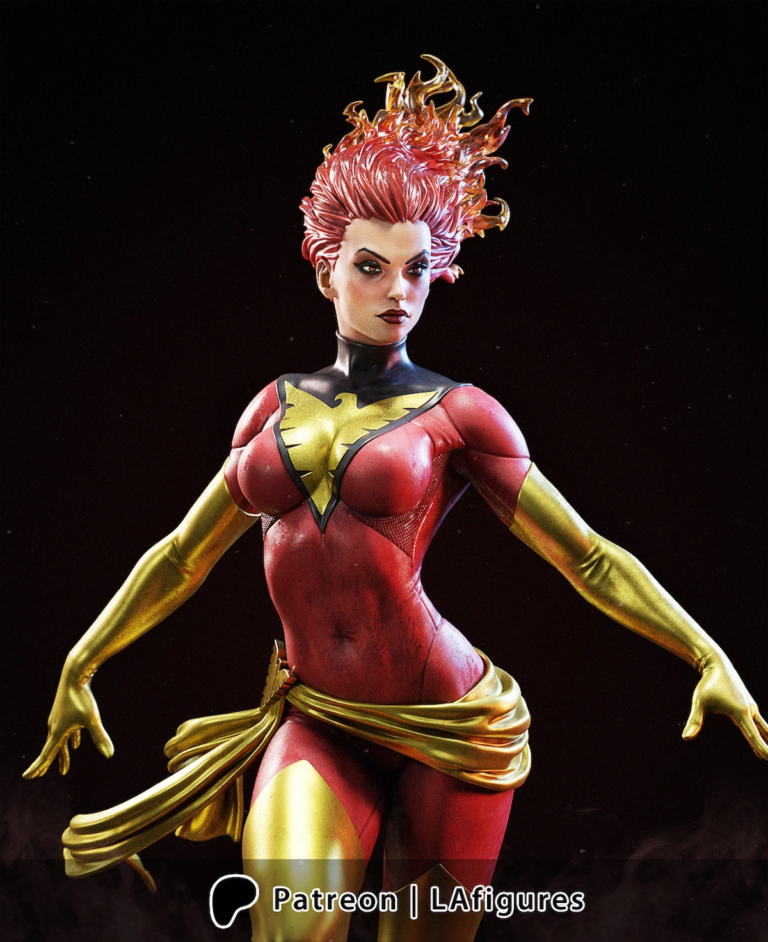 Phoenix STL + Bust - Marvel