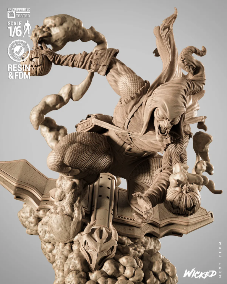 Hobgoblin Diorama STL + Bust - Marvel