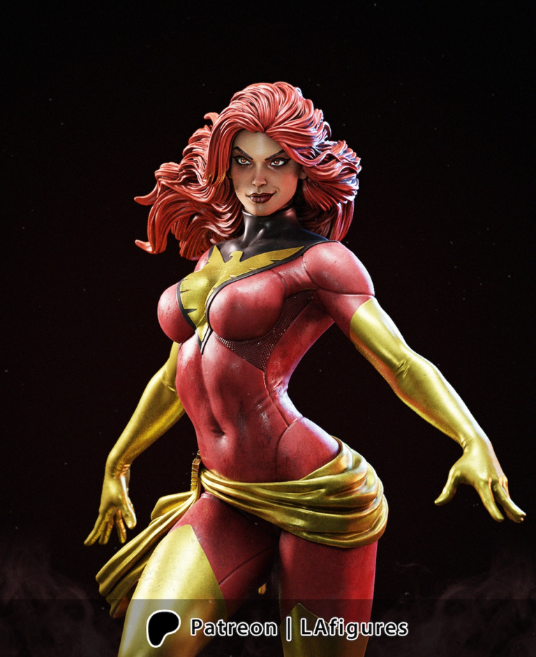 Phoenix STL + Bust - Marvel