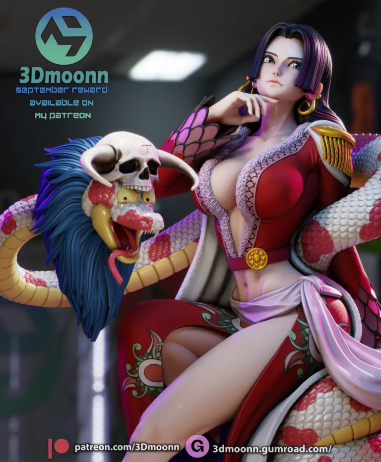 Boa Hancock STL + NSFW - One Piece
