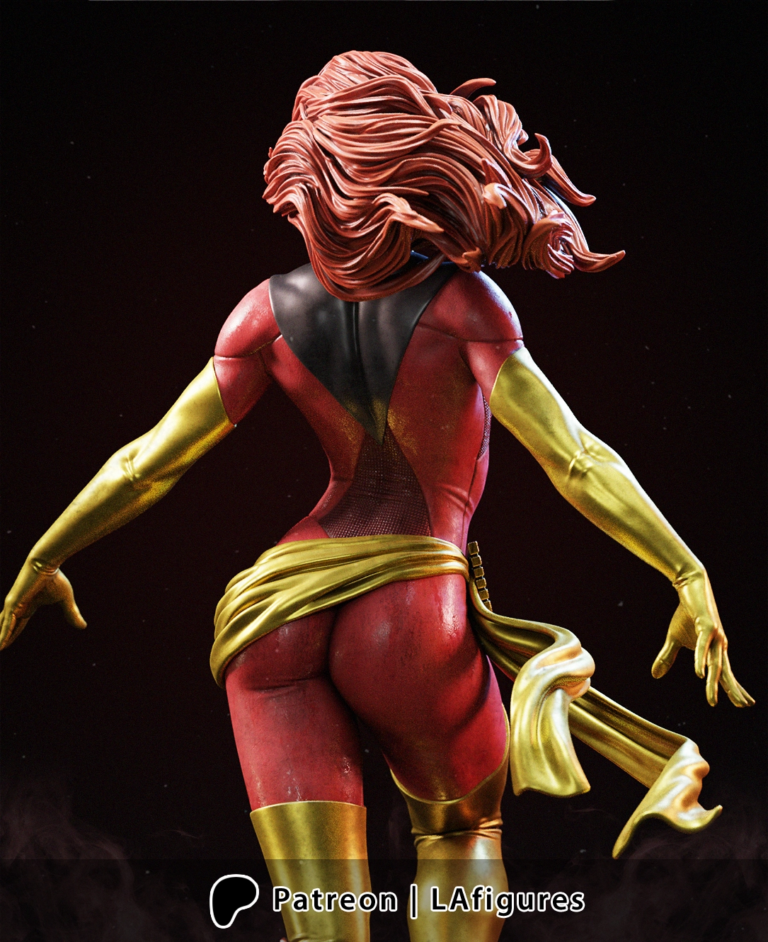 Phoenix STL + Bust - Marvel