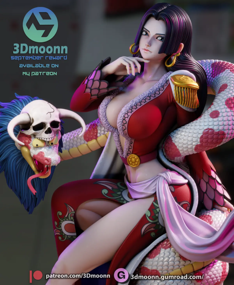 Boa Hancock STL + NSFW - One Piece