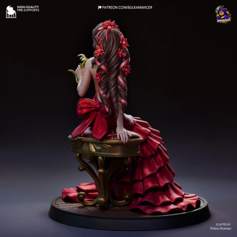 Aerith Gainsborough STL 2 - Final Fantasy