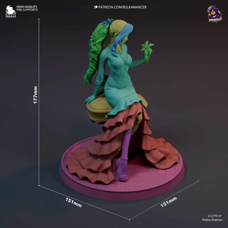 Aerith Gainsborough STL 2 - Final Fantasy