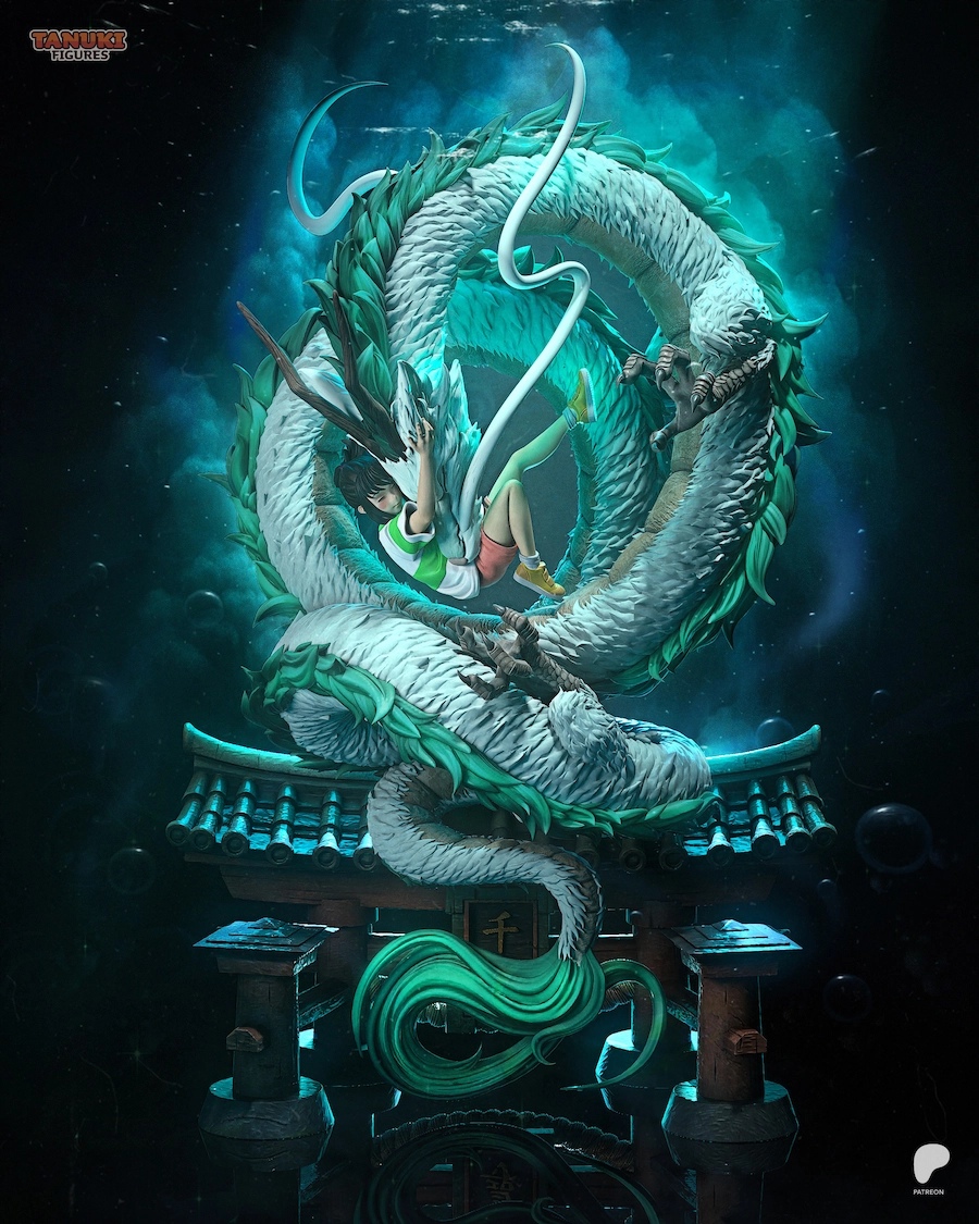 Chihiro & Haku STL Cover