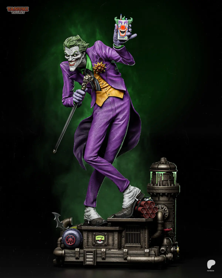 Joker + Bust STL - DC