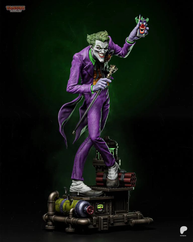 Joker + Bust STL - DC