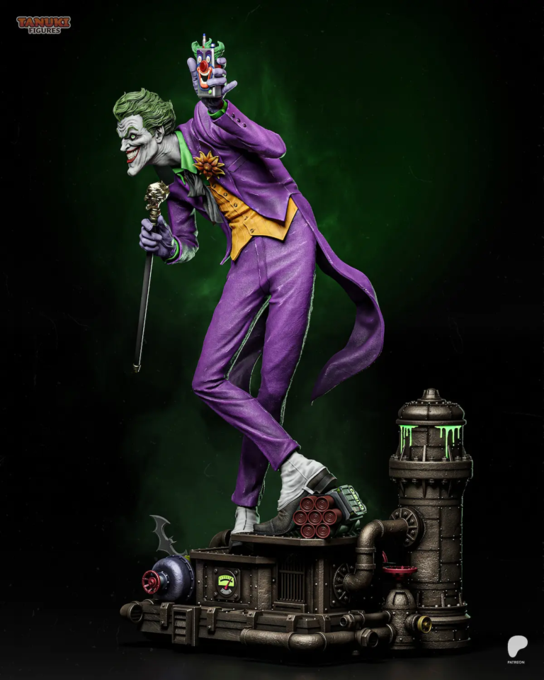 Joker + Bust STL - DC
