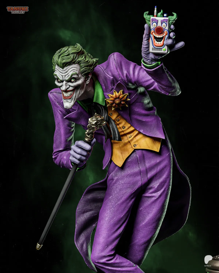 Joker + Bust STL Cover