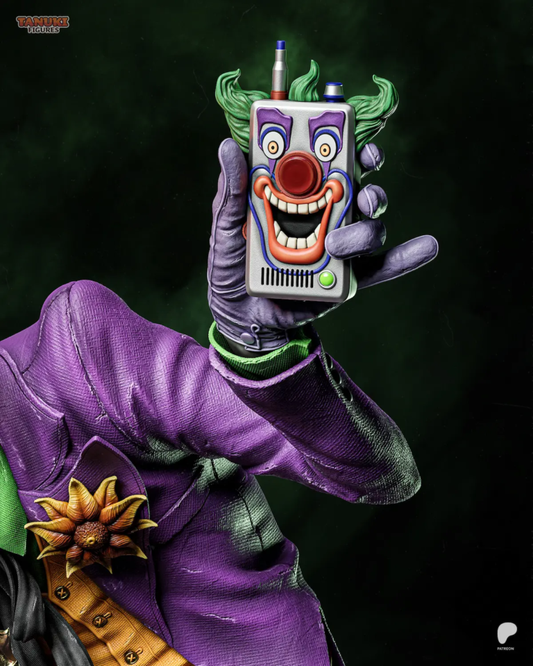 Joker + Bust STL - DC