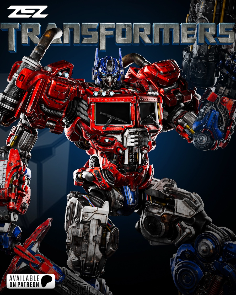 Optimus Prime STL Cover
