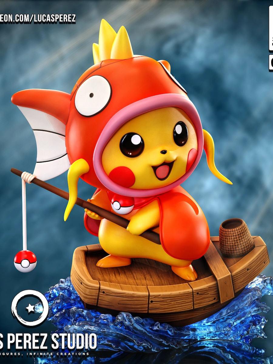 Pikachu STL Magikarp Costume - Pokémon