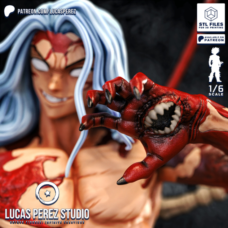 Muzan STL - Demon Slayer: Kimetsu no Yaiba
