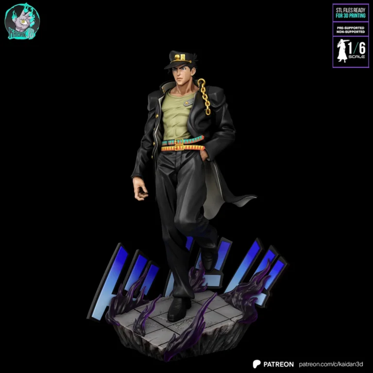 Jotaro Kujo STL 3 - Jojo's Bizarre Adventure