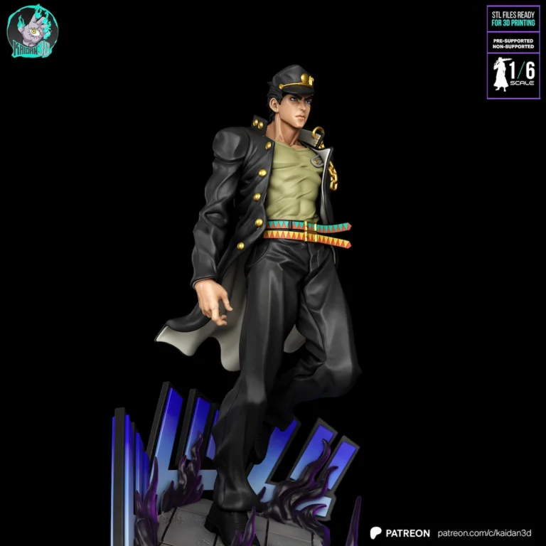 Jotaro Kujo STL 3 - Jojo's Bizarre Adventure