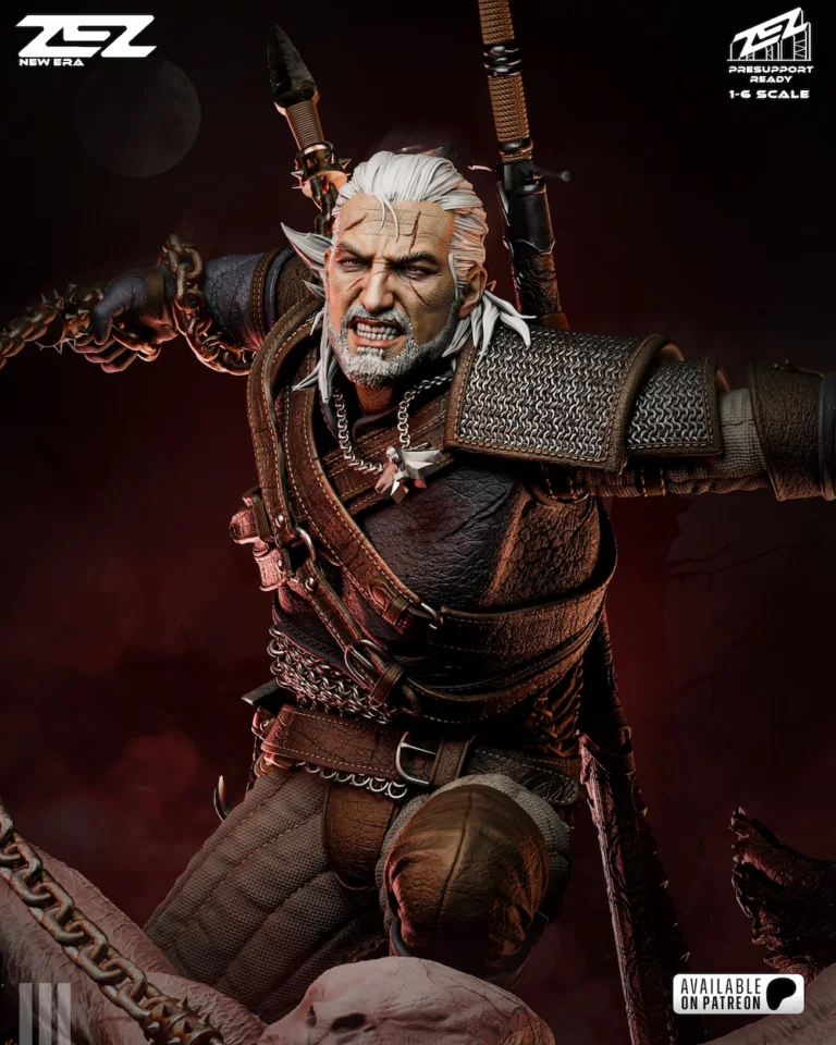 Geralt of Rivia STL 2 - The Witcher