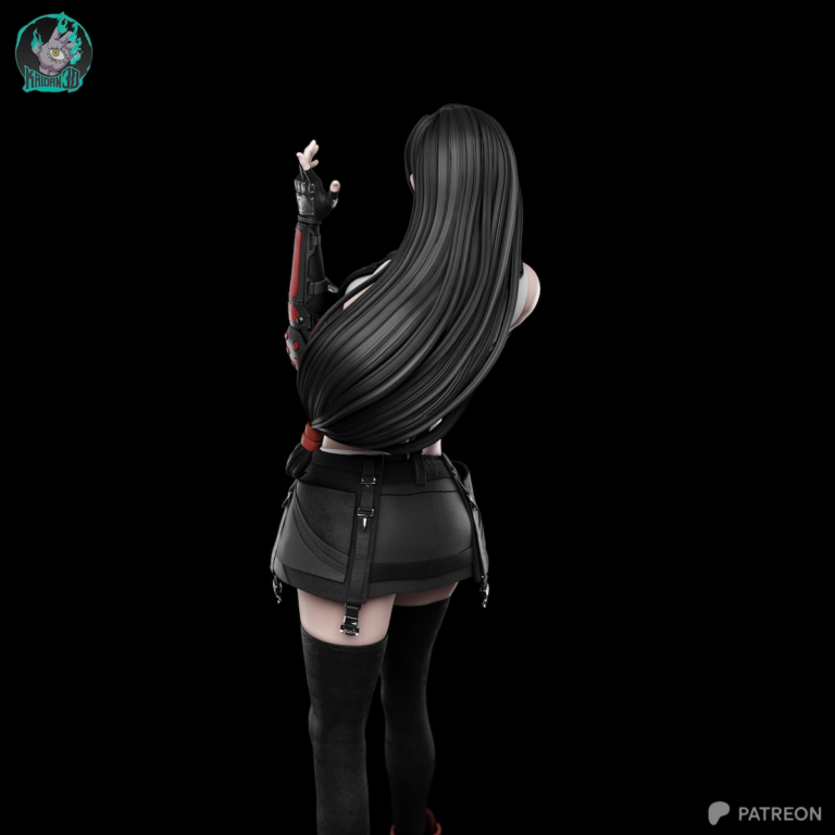Tifa Lockhart STL 4 - Final Fantasy
