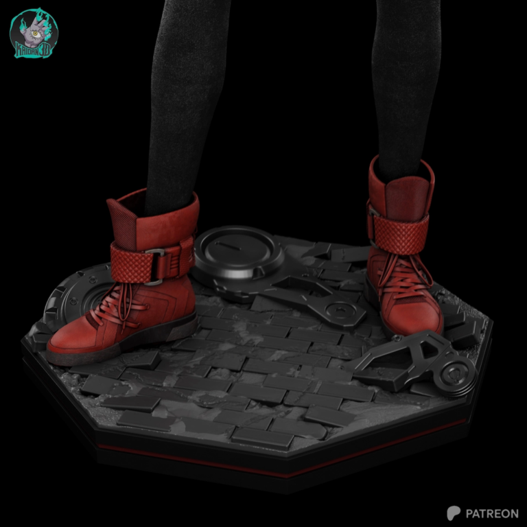 Tifa Lockhart STL 4 - Final Fantasy