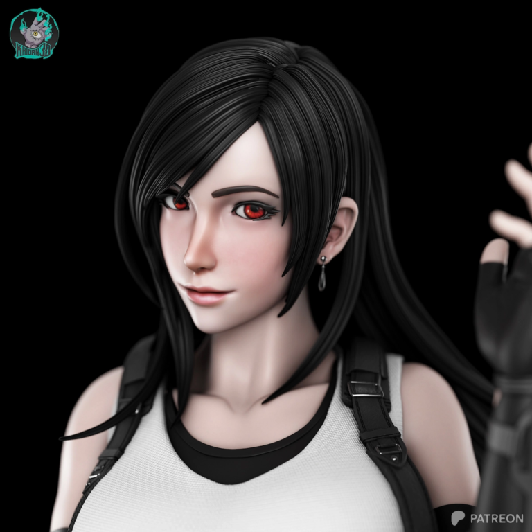 Tifa Lockhart STL 4 - Final Fantasy