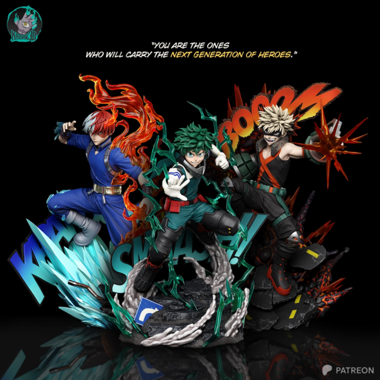 Izuku Midoriya STL - My Hero Academia