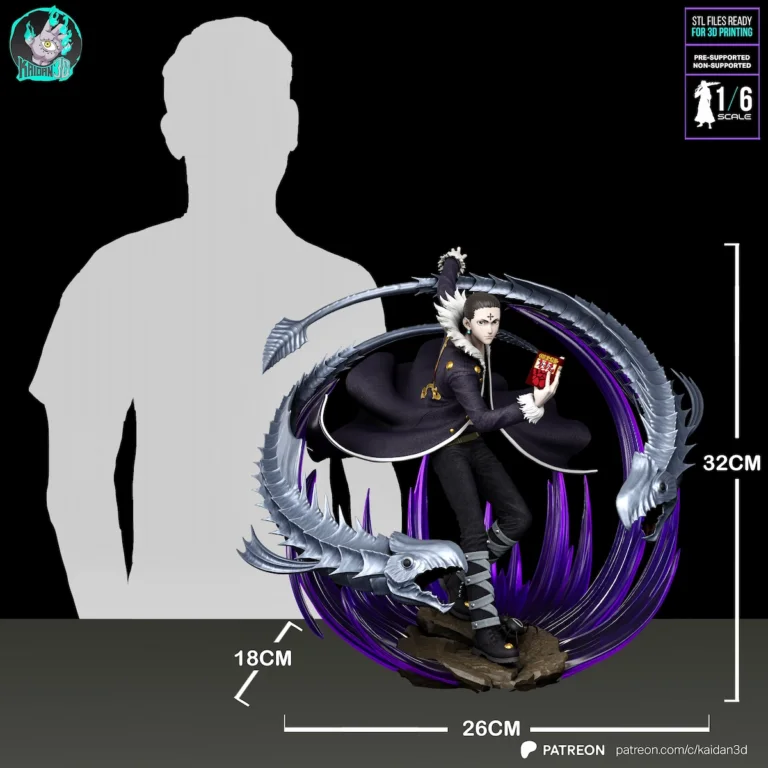 Chrollo Lucifer STL - Hunter x Hunter
