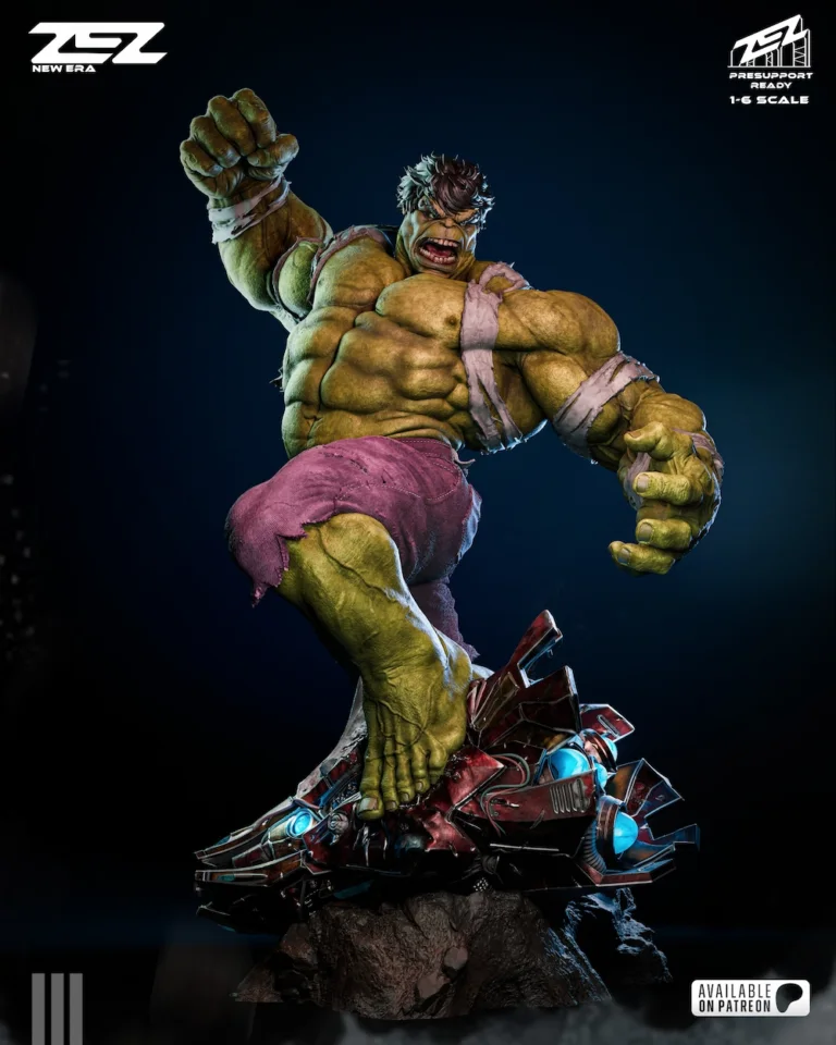 Hulk STL + Extras + Bust + Poster - Marvel