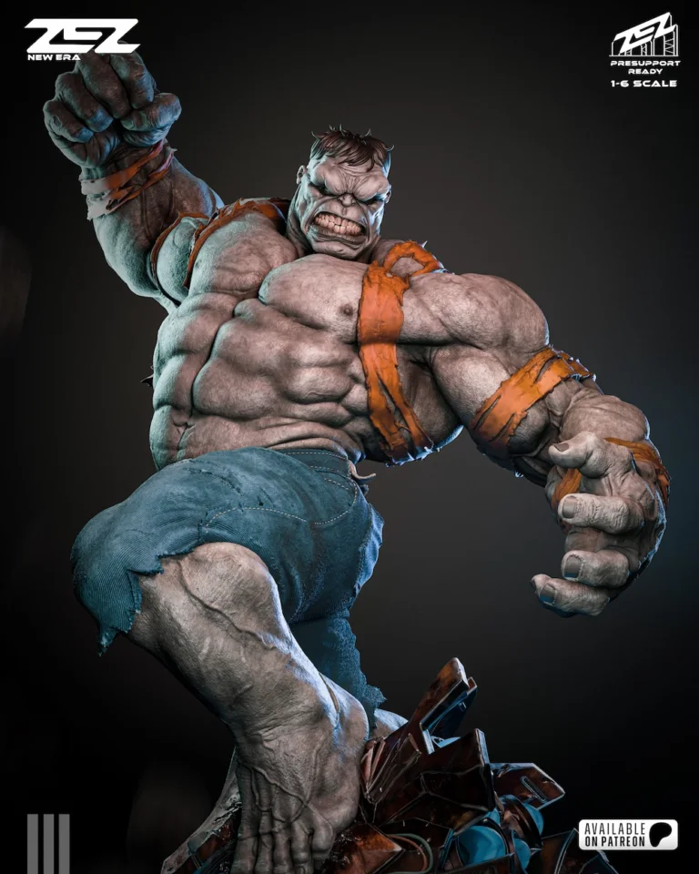 Hulk STL + Extras + Bust + Poster - Marvel