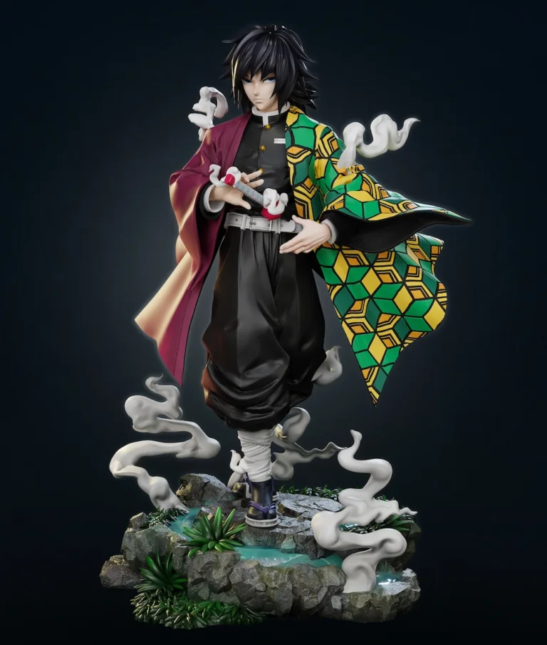 Giyu Tomioka STL 2 - Demon Slayer: Kimetsu no Yaiba
