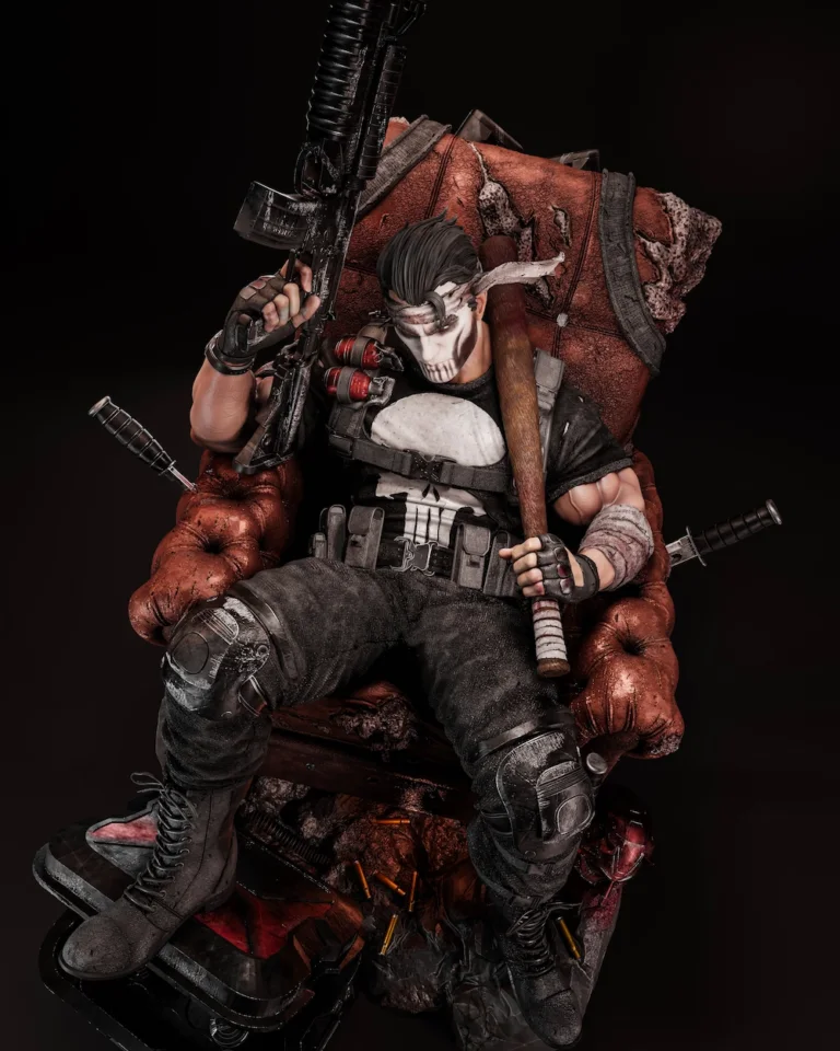 Punisher STL + Extras + Bust - Marvel
