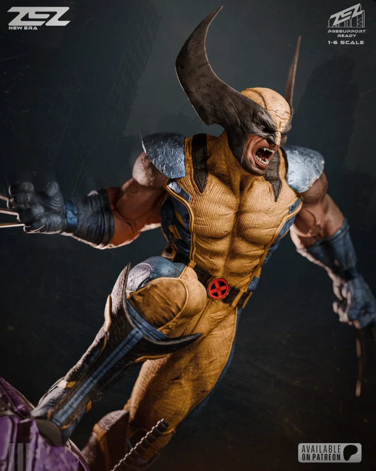 Wolverine STL + Extras + Poster + Bust - Marvel