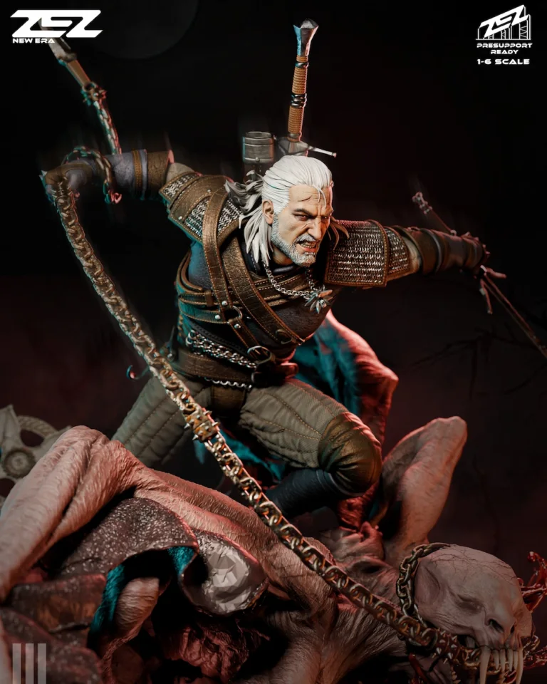 Geralt of Rivia STL 2 - The Witcher
